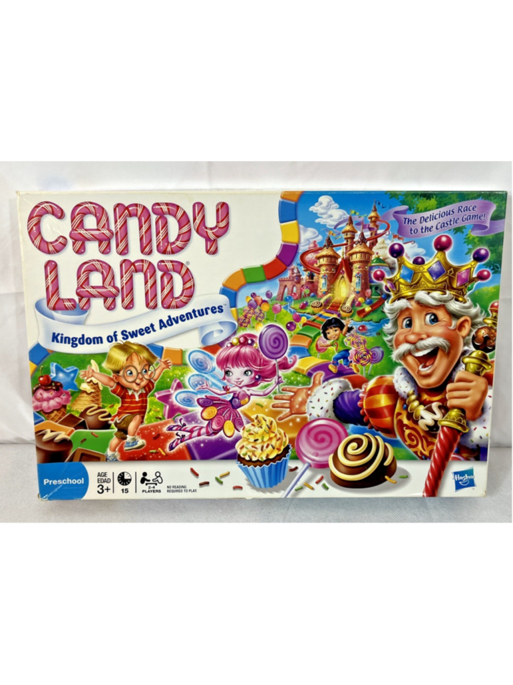 2010 Candy Land Board Game, Hasbro. Complete W/ box, instructions CIB EUC